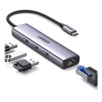 USB разветвители (HUB) UGREEN CM475 (60600)