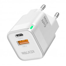 USB зарядное устройство Walker WH-42; White
