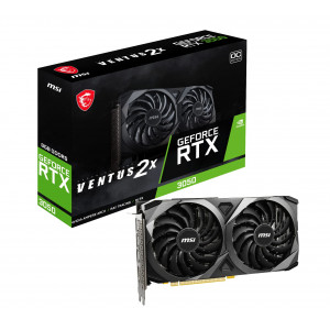 Видеокарта nVidia GeForce RTX 3050 MSI VENTUS 2X XS OC 8Gb