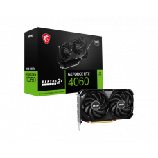 Видеокарта nVidia GeForce RTX 4060 MSI VENTUS 2X BLACK OC 8Gb