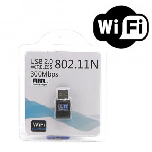 WiFi адаптер USB Wi-Fi адаптер W08; 300 Mbps