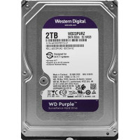 Жесткий диск SATAIII 2000.0 Gb; Western Digital Purple (WD23PURZ)