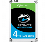 Жесткий диск SATAIII 4000.0 Gb; Seagate SkyHawk; 256Mb cache; 5400rpm; 3.5" (ST4000VX015)