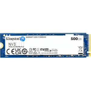SSD 500Gb; Kingston NV3 NVMe M.2 2280 (SNV3S/500G)