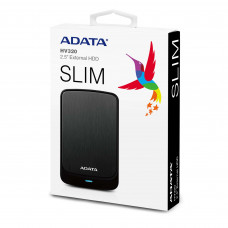 Жесткий диск USB 3.1 2000.0 Gb; ADATA SLIM HV320; 2.5