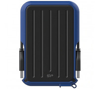 Жесткий диск USB 3.2 1000.0 Gb; Silicon Power Armor A66; 2.5"; Black&Blue (SP010TBPHD66SS3B)