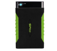 Жесткий диск USB 3.2 2000.0 Gb; Silicon Power Armor A15; 2.5"; Black&Green (SP020TBPHDA15S3K)