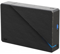 Жесткий диск USB 3.2 6000Gb Silicon Power Stream S07 3.5" Black (Склад)