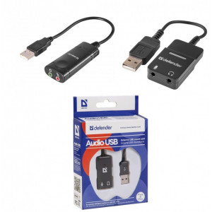 Звуковая карта Defender Audio; USB