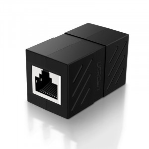  Адаптер для соединения двух патч-кордов Ugreen NW114 (20390) RJ-45; Black