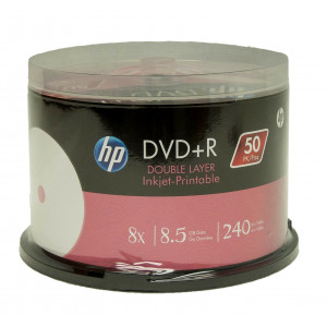  DVD+R HP 8x  8.5 Gb (2-х слойный)