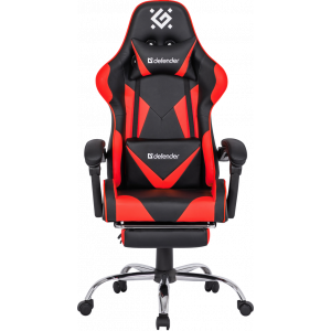 Игровое кресло DEFENDER PILOT Black&Red