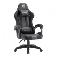 Игровое кресло DEFENDER  OKAS Black/Grey 