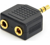  Переходник 3.5 mm jack - 3.5 mm jack x2 (CCA-415A)