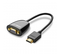 Утюг Переходник HDMI to VGA Adapter 0.2m UGREEN (40253)