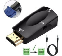  Переходник HDMI  to VGA H05 Метал