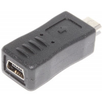  Переходник OTG micro USB M to Mini USB F