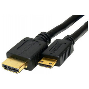 Кабель HDMI to mini HDMI; v1.4; 5m; Black