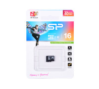 Карта памяти micro SDHC 16Gb Silicon Power; Class 10; No adapter (SP016GBSTH010V10)