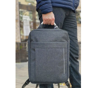 Рюкзак для ноутбуков Laccoma 636-21; 15.6"; Gray