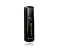 Flash-память Transcend JetFlash 350; 64Gb; USB 2.0; Black (TS64GJF350)