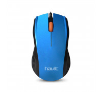 Мышь проводная Havit HV-MS689; USB; Black&Blue 