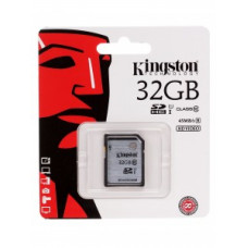 Карта памяти SDHC 32Gb Kingston; Class 10 UHS-I (SD10VG2/32GB)