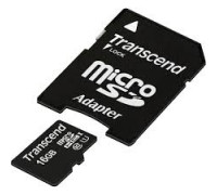 Карта памяти micro SDHC 16Gb Transcend; Class10; UHS-I Premium; (TS16GUSDU1)