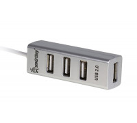 USB разветвитель (HUB) Smart Buy SBHA-160-S; Silver (SBHA-160-S)