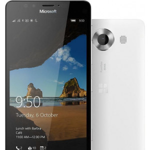 Смартфон Microsoft Lumia 950 Dual Sim White (A00026402)
