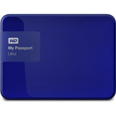 Жесткий диск USB 3.0 3000.0 Gb; Western Digital My Passport Ultra; Blue (WDBBKD0030BBL-EESN)