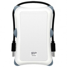 Жесткий диск USB 3.0 500.0 Gb; Silicon Power Armor A30; White (SP500GBPHDA30S3W)