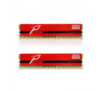 Оперативная память DDR3 SDRAM 2x4Gb PC3-12800 (1600); GoodRAM, Play Red (GYR1600D364L9S/8GDC)