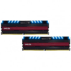 Оперативная память DDR4 SDRAM 2x4Gb PC4-24000 (3000); Team, Delta Red LED (TDTRD48G3000HC16ADC01)