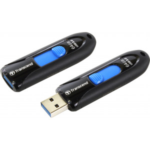 Flash-память Transcend JetFlash 790 (TS64GJF790K); 64Gb; USB 3.0; Black&Blue