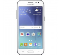 Смартфон Samsung SM-J200H (Galaxy J2 Duos) White (SM-J200HZWDSEK)