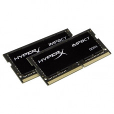 Оперативная память DDR4 SDRAM SODIMM 2x16Gb PC4-19200 (2400); Kingston, HyperX Impact Black (HX424S14IBK2/32)