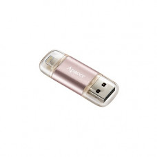 Flash-память Apacer AH190 (AP16GAH190H-1); 16Gb; USB 3.1/Lightning; Rose Gold