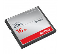 Карта памяти CF 16Gb SanDisk; Ultra 50MB/s (SDCFHS-016G-G46)