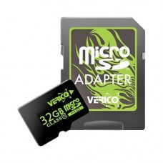 Карта памяти micro SDHC 32Gb Verico; Class 10; With SD-adapter (VFE3-32G-V1E)