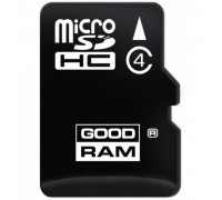 Карта памяти micro SDHC 32Gb GoodRAM; Class 4; No adapter (M400-0320R11)