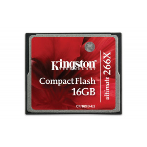 Карта памяти CF; 16Gb; Kingston; Ultimate 266x (CF/16GB-U2)