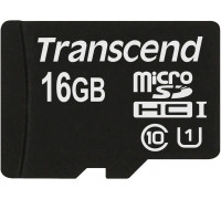 Карта памяти micro SDHC 16Gb Transcend; Class 10 UHS-I Premium 400X; No adapter (TS16GUSDCU1)