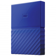 Жесткий диск USB 3.0 1000.0 Gb; Western Digital My Passport Blue (WDBYNN0010BBL-WESN)