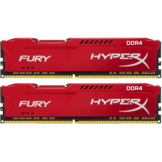 Оперативная память DDR4 SDRAM 2x8Gb PC4-17000 (2133); Kingston HyperX Fury Red (HX421C14FR2K2/16)