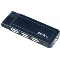 USB разветвители (HUB) HUB USB 2.0; 4 порта Perfeo (PF-VI-H021)