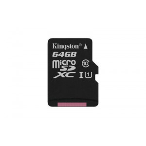 Карта памяти microSDXC 64GB Kingston Canvas Select (SDCS/64GBSP) 