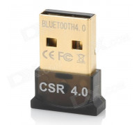 Bluetooth адаптер CSR 4.0; USB 2.0; до 20м