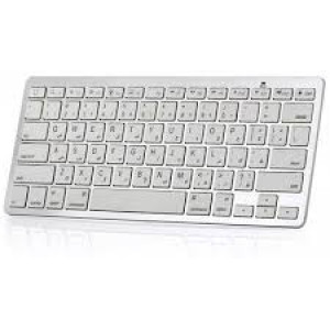 Клавиатура беспроводная Wireless Keyboard BK3001; Bluetooth; White