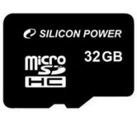 Карта памяти micro SDHC 32Gb Silicon Power; Class 4; No adapter (SP032GBSTH004V10)